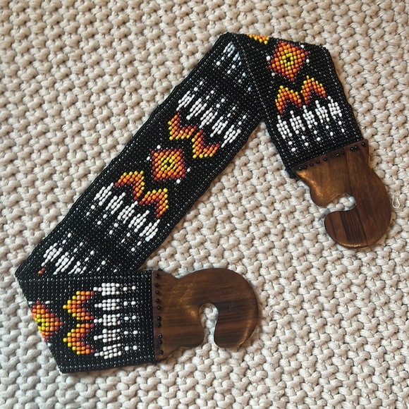 Boho Beaded Belt - Picture 3 of 4